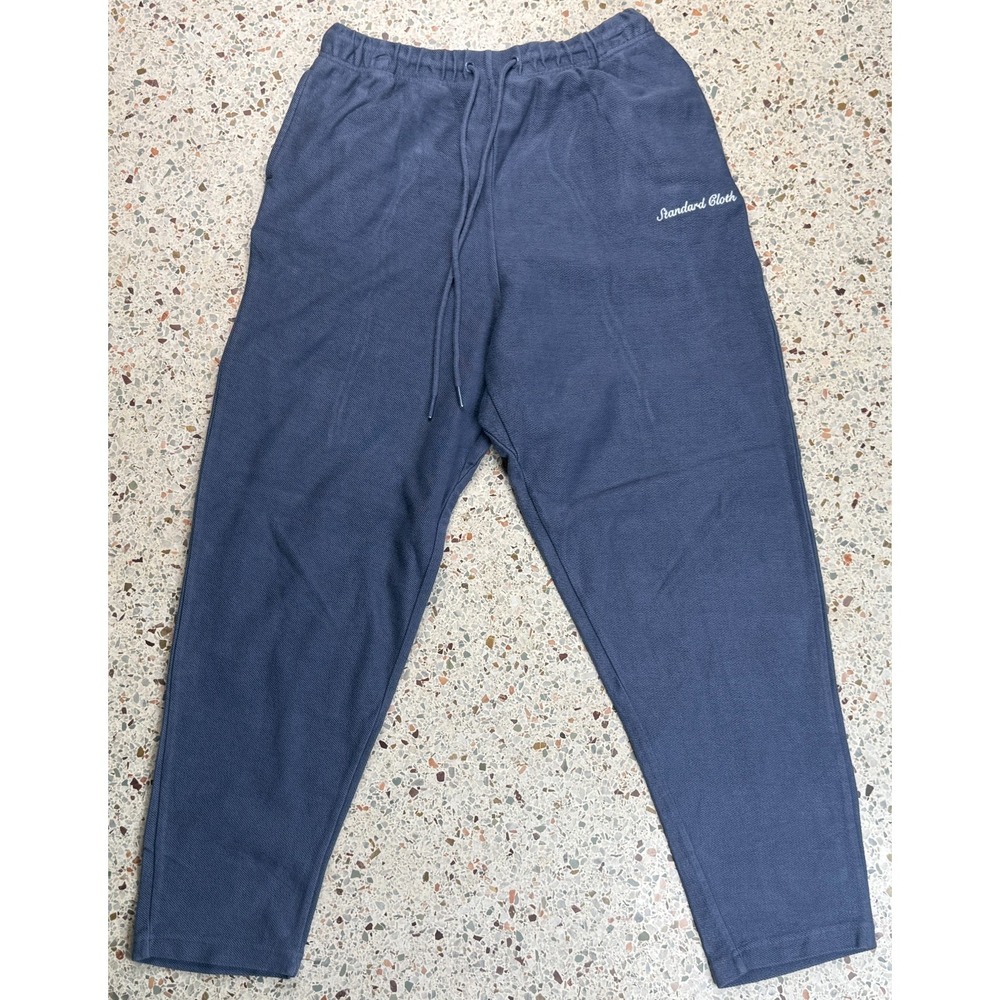 Standard Cloth Men's Blue Drawstring Waist Sweatpants Size‎ Large
